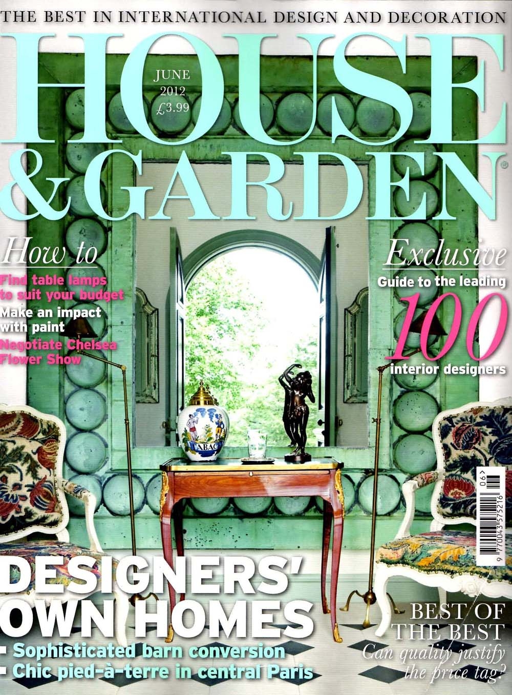 House and Garden Leading 100 Interior Designers Carter Tyberghein